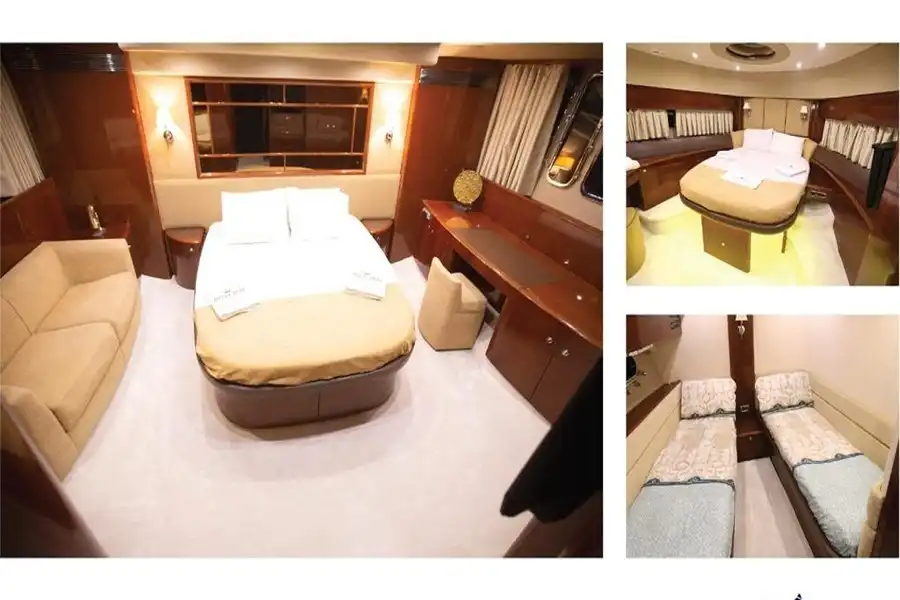 Kemer Yacht Rental 22m Princess 67